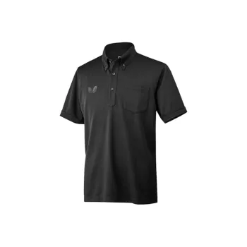 Butterfly Polo Shirt Unisex Black