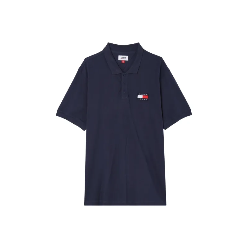 Tommy Hilfiger Polo Shirt Men's Navy Blue-0