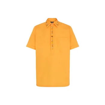 FENDI Shirts Men Orange