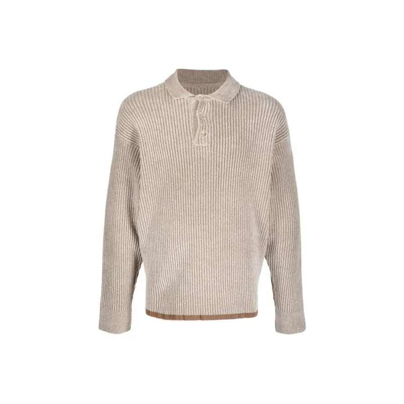 Jacquemus Polo Shirts Men Beige-0
