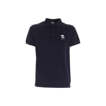 KARL LAGERFELD / Karl Lagerfeld Jeans Polo Shirts Men Marine Blue