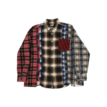 Needles GROCERY Collaboration Shirts Unisex Multicolor