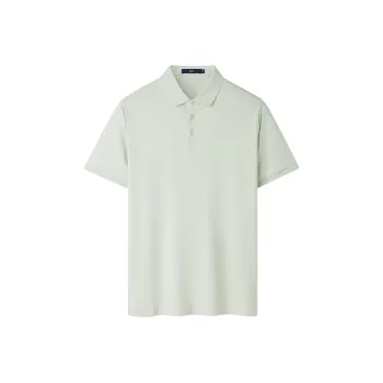 HLA Polo Shirts Men Light Green 46
