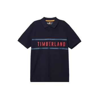 Timberland Polo Shirts Men Navy Blue