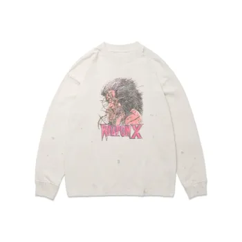 VESSEL X MARVEL Collaboration Collection Sweatshirt Unisex White