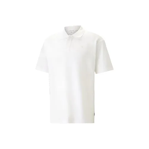 PUMA Mmq Series Polo Shirts Unisex White