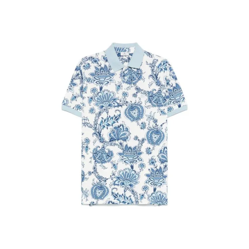 ETRO Paisley Polo Shirt-0