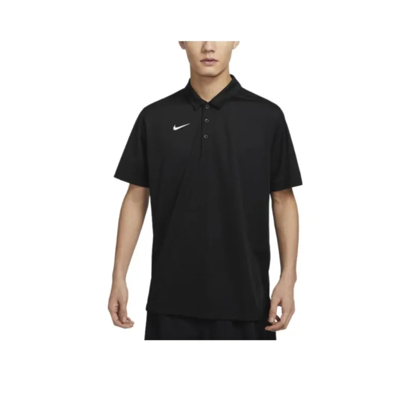Nike Dri Fit Polo Shirt Men's Black-0