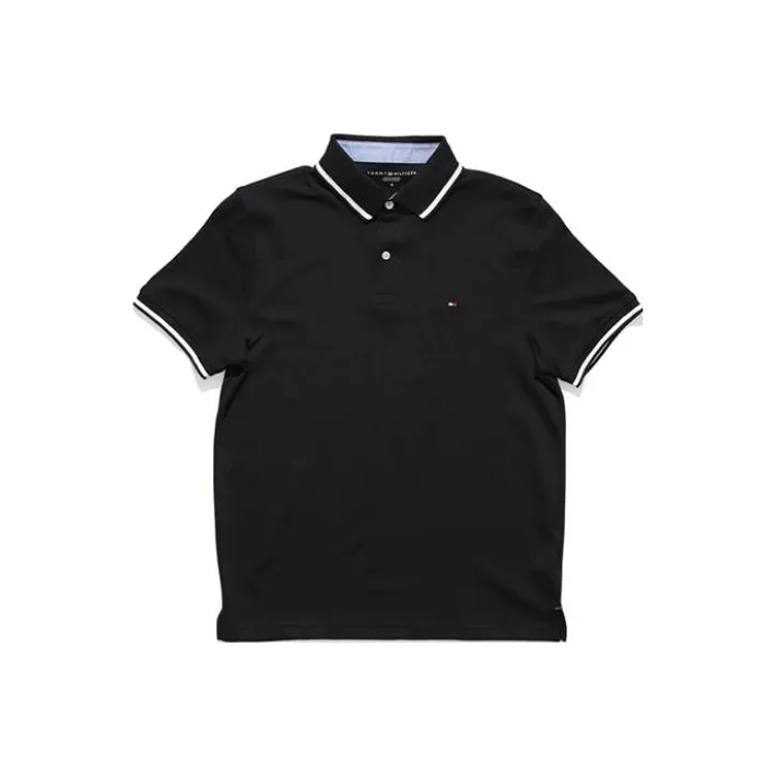 Tommy Hilfiger Polo Shirt Unisex Black-0