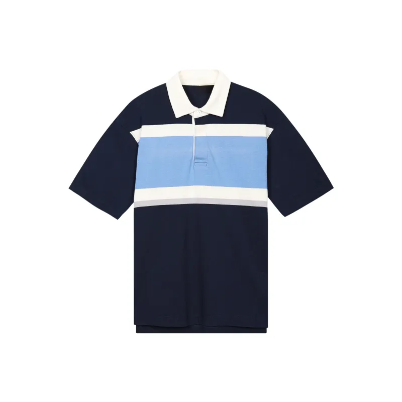 UNIQLO Polo Shirt Unisex Dark Blue-0