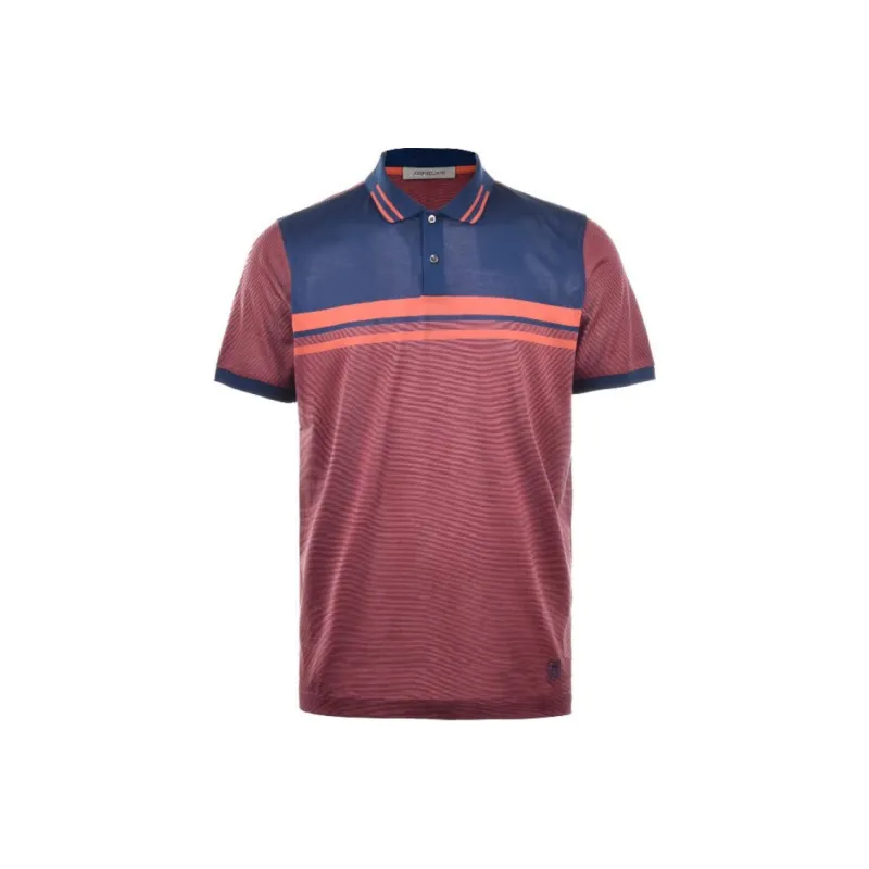 CORNELIANI Polo Shirt Men's Blue Red-0