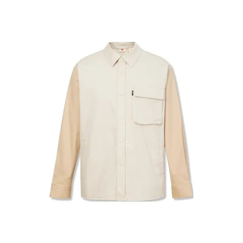 Levis Shirts Men Beige Yellow-0