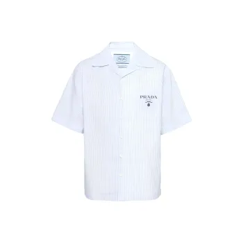 PRADA SS24 Shirt Men's Light Blue