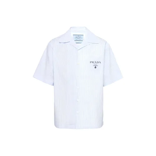 PRADA SS24 Shirt Men's Light Blue