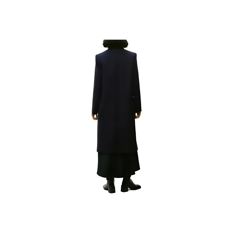 ZARA Coats Women's Sea Blue-2