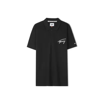Tommy Hilfiger Polo Shirt Men's Black