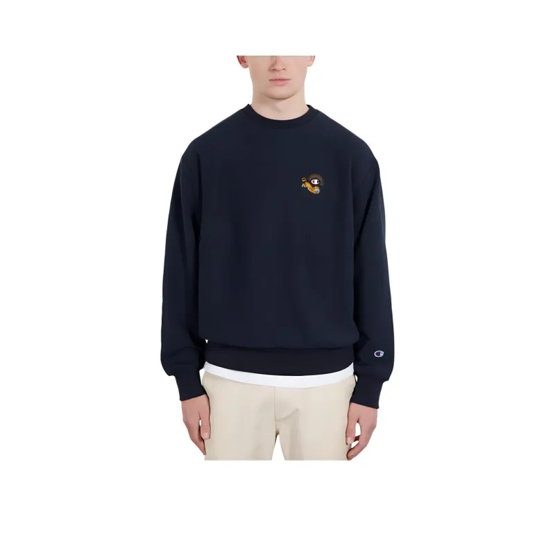 Champion x Percival SS24 Sweatshirt Men's Marine Blue-0