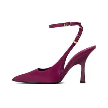 ZARA Slim Heel High Heels 11cm Women's Pink