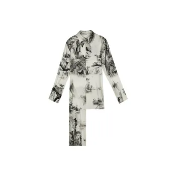 Cheng Jin Yi Bureau Shirts Men White