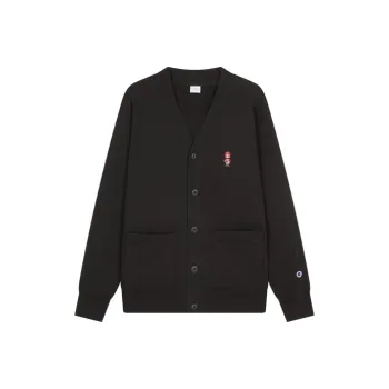 Champion V Neck Cardigan Sweatshirt Japan Version Unisex
