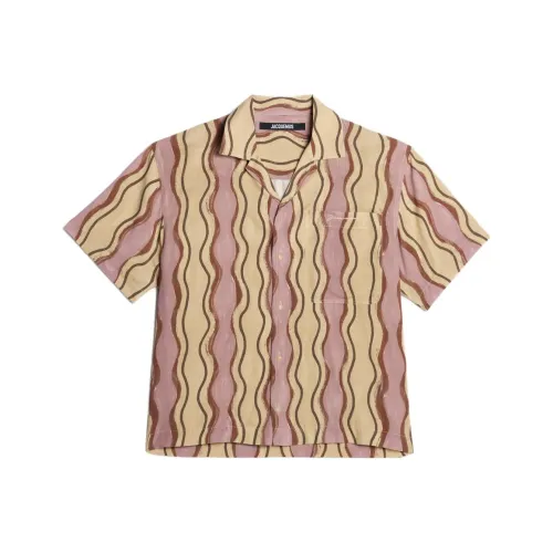 Jacquemus La Chemise Jean Summer Sketch Bowling Shirt