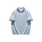 [Moisture Absorption Quick Dry]Haze Blue (B Foodie Panda Chest Logo)