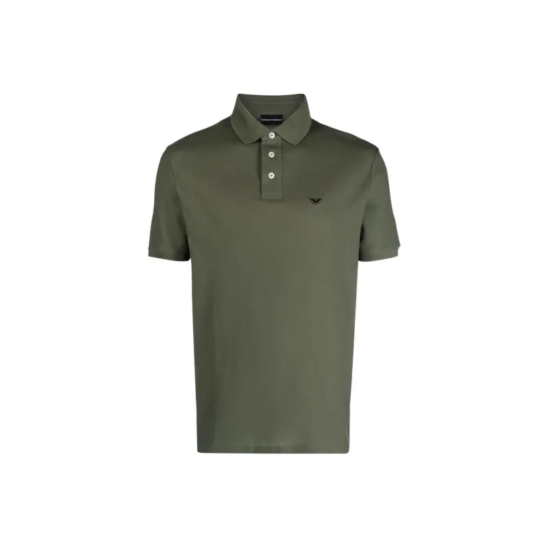 EMPORIO ARMANI Polo Shirts Men Green-0