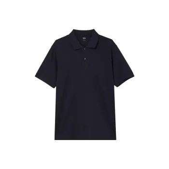 UNIQLO Polo Shirt Unisex Navy Blue