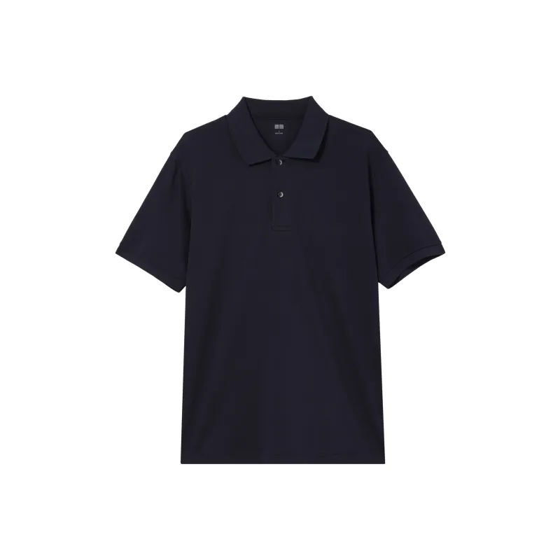 UNIQLO Polo Shirt Unisex Navy Blue-0
