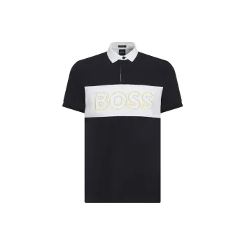 HUGO BOSS FW22 Polo Shirt Men's Navy Blue