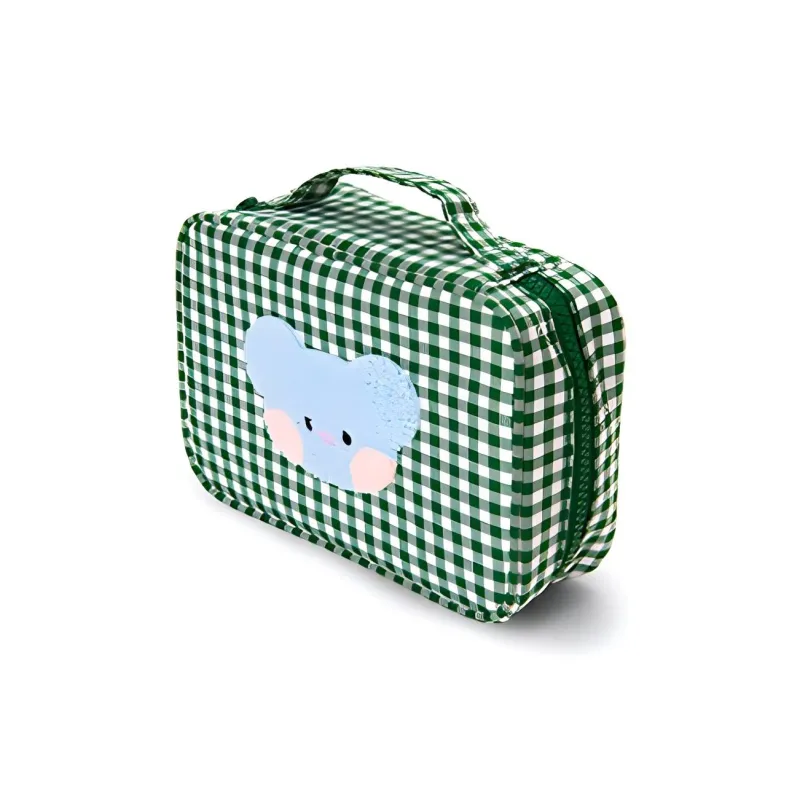 LINE FRIENDS BT21minini Cotton Storage Bag Unisex Green-1