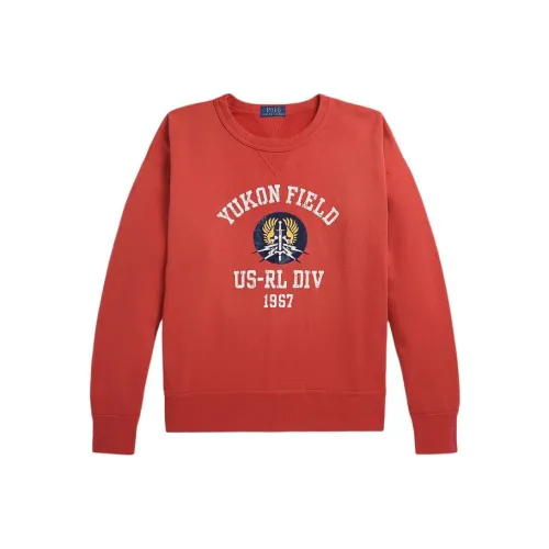 Polo Ralph Lauren SS24 Sweatshirt Men's Brick Red