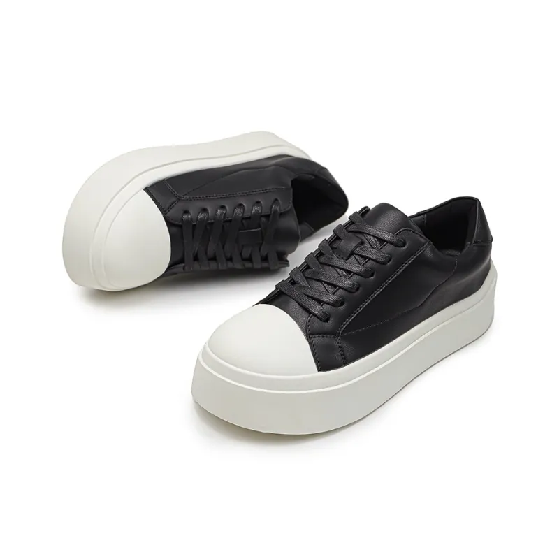 Rummaden Low Top Skateboard Shoes Unisex Black-4