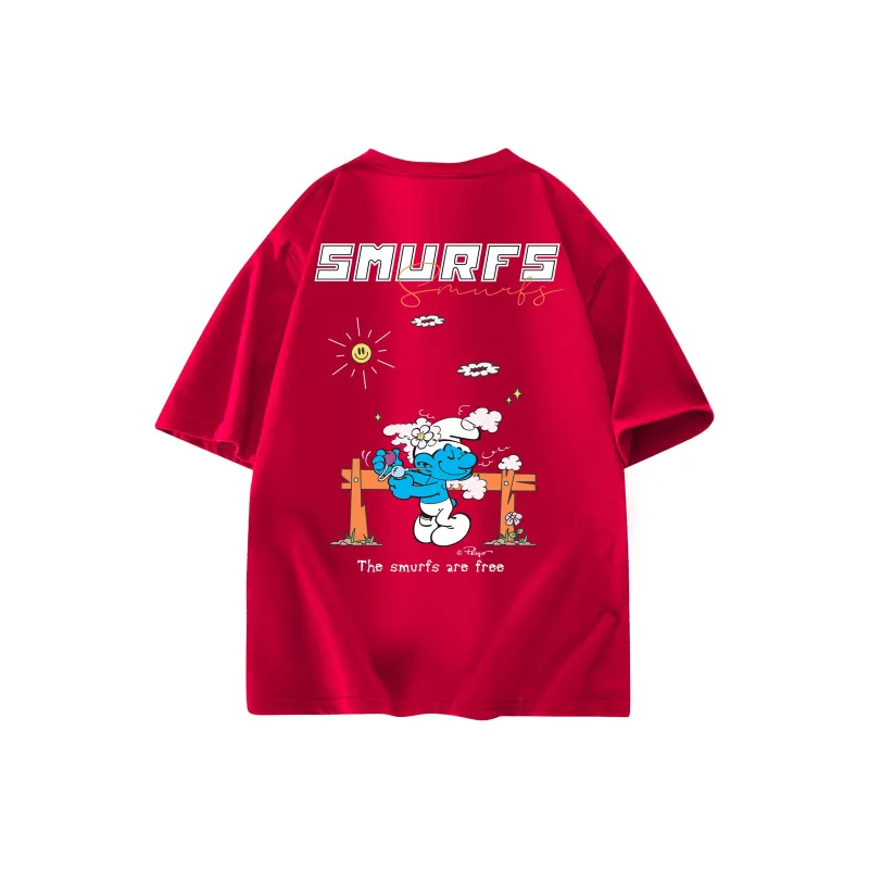 The Smurfs T Shirts Unisex-8