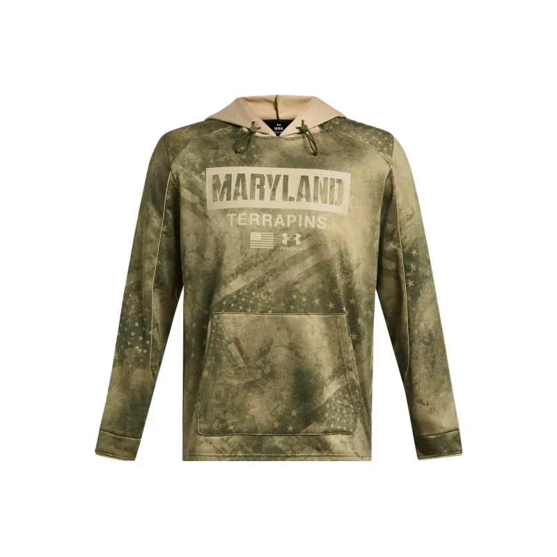Under Armour University Of Maryland College Park Sweatshirt Men's Green-0