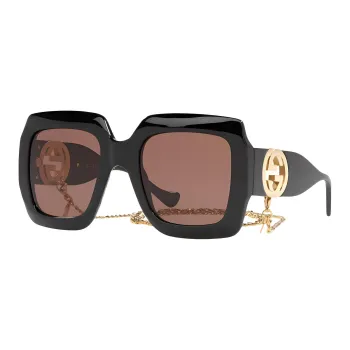 GUCCI Square Rectangle Sunglasses