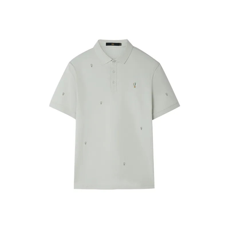HLA x XUANYUANXIAOJIANGLIANMINGXILIE Polo Shirt Men's-0