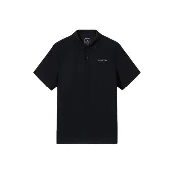 Anta Variety Training Collection Polo Shirt Men's Basic Black