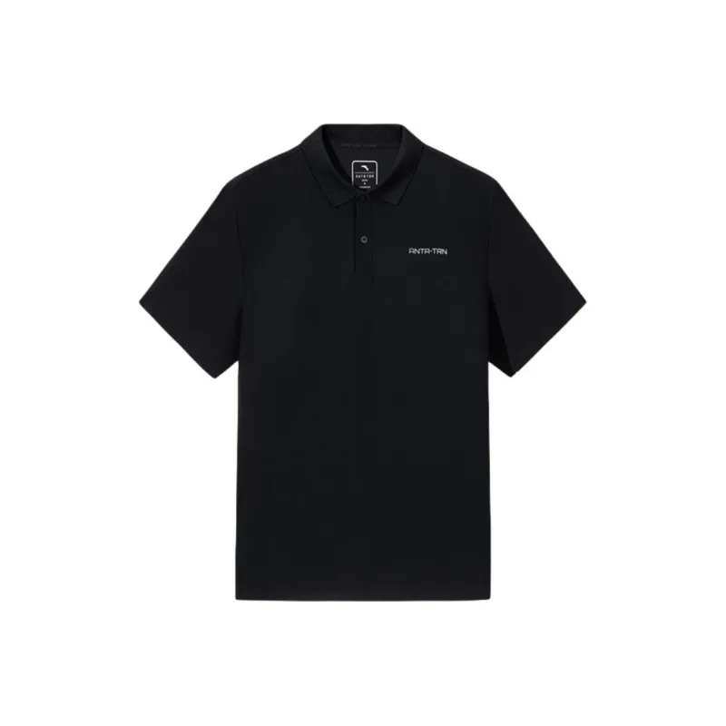 Anta Variety Training Collection Polo Shirt Men's Basic Black-0