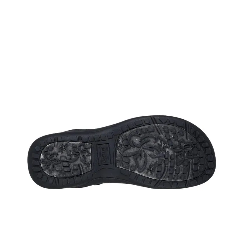 Skechers Reggae Slim Beach Sandals Women's Black-5