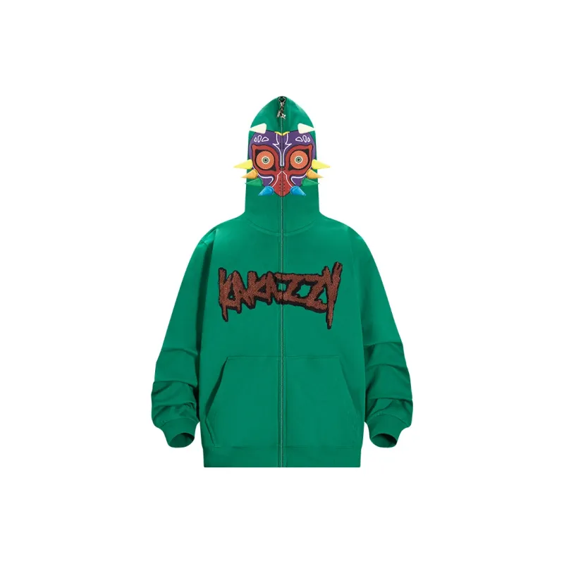 KAKAZZY Sweatshirts Unisex Green-0