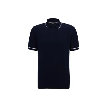 HUGO BOSS SS23 Polo Shirt Men's Marine Blue