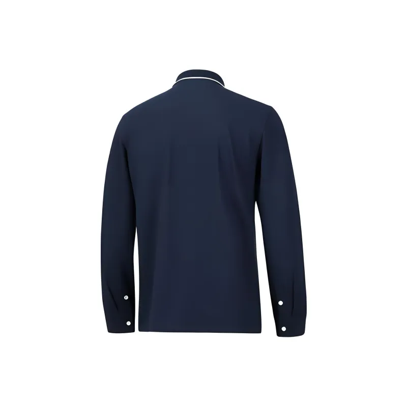 LiNing Polo Shirt Men's Dark Blue-1