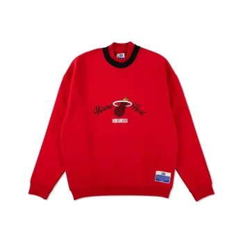 Nba X WIND AND SEA NBA Sweatshirts Unisex Red