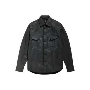 G STAR RAW Shirt Unisex Gray Black
