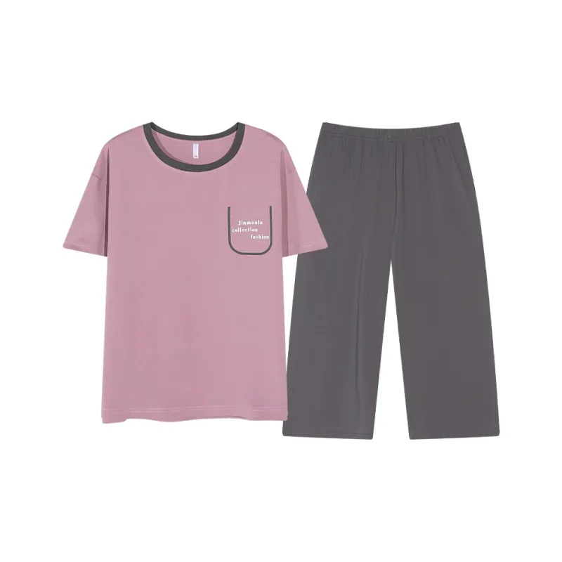 BONAS Pajama Set Women's Light Purple-0