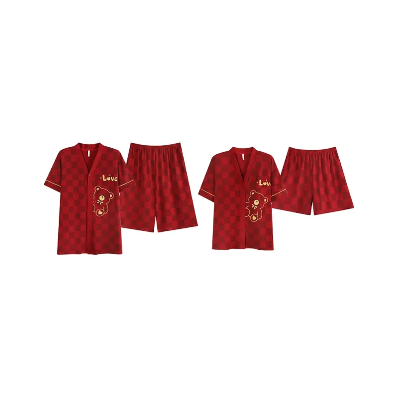 CHUDUAN Unisex Pajama Sets-1