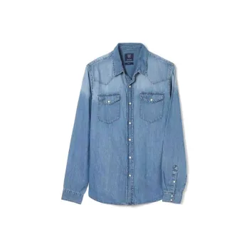 GAP Shirts Men Denim Blue