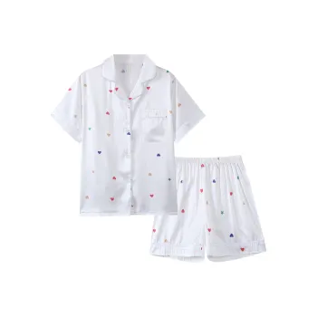 XIAFENYAN Pajama Set Women's Beige