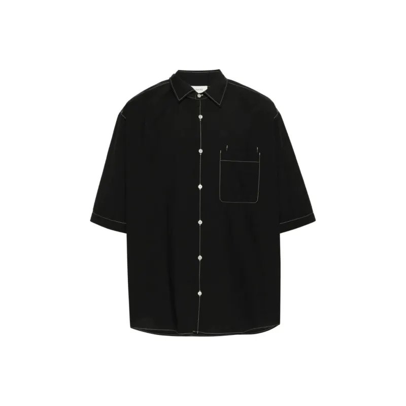 Lemaire Double Pocket Short Sleeve Shirt-0